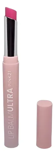 Bálsamo Labial Rosa Ultra Hidratante Pink 21 en Barra