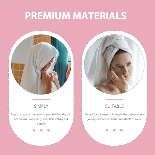 Toalla Absorbente Para Secar El Cabello