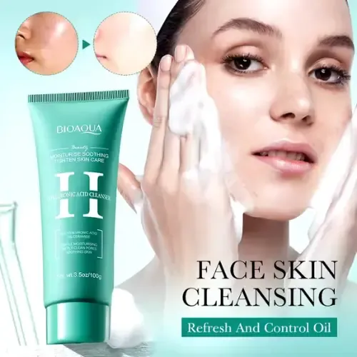 Gel Limpiador Facial Acido Hialuronico Hidratante