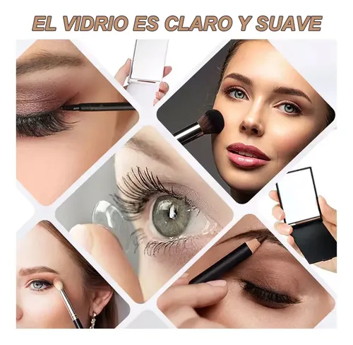 50 Piezas De Espejo De Bolsillo Plegable A Granel Mini C