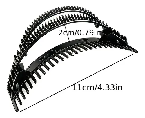 Accesorio De Pelo Invisible Y Esponjoso Para Mujer