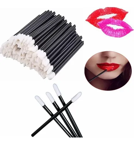 1000pcs Cepillo Cosmético Lápiz Labial Brillo De Labios Palo