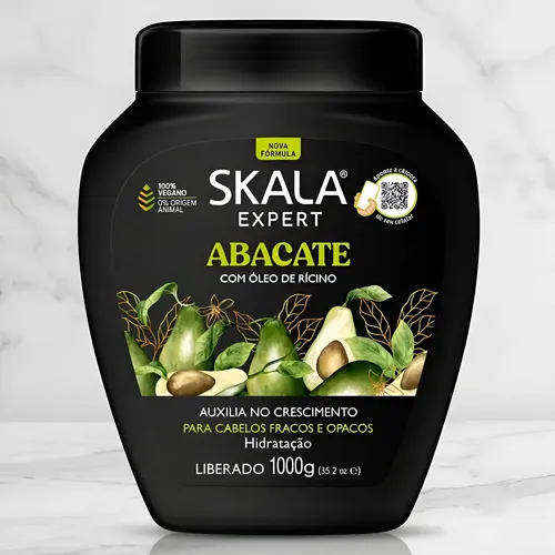 Skala Abacate Mascara Capilar Hidratacion Y Brillo 1000 Gr