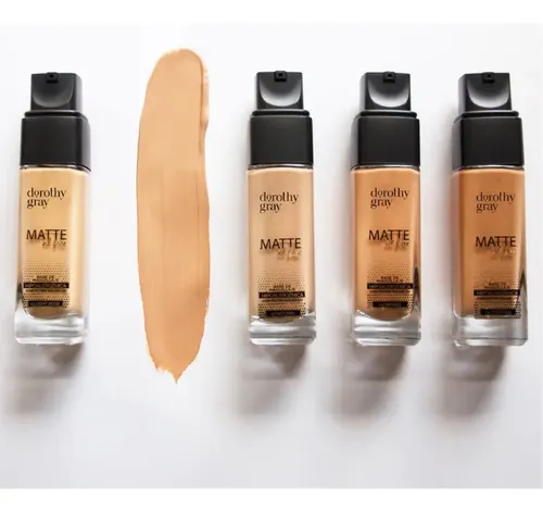 Base Maquillaje Hipoalergénico Dorothy Gray Matte Filtro Uv