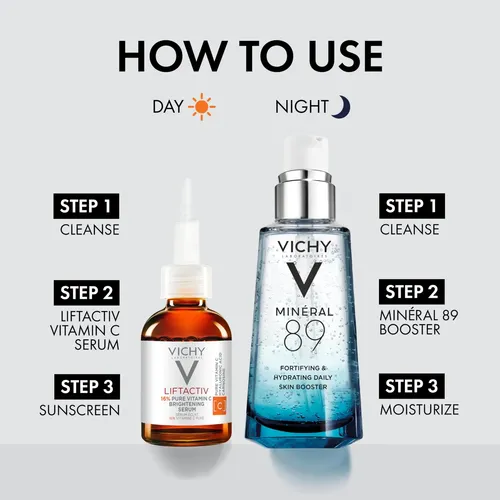 Sérum De Ácido Hialurónico Vichy Mineral 89 Booster 50 Ml