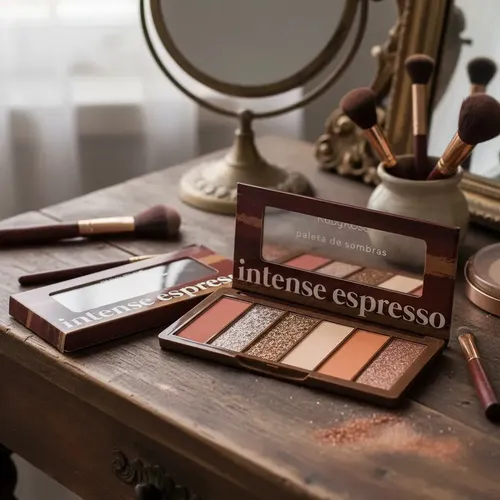 Paleta De Sombras Ruby Rose Intense Espresso