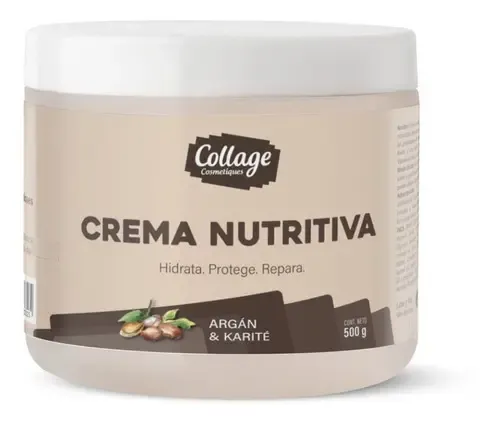 Crema Nutritiva Con Argán & Karité Collage X500g Tipo de envase Pote