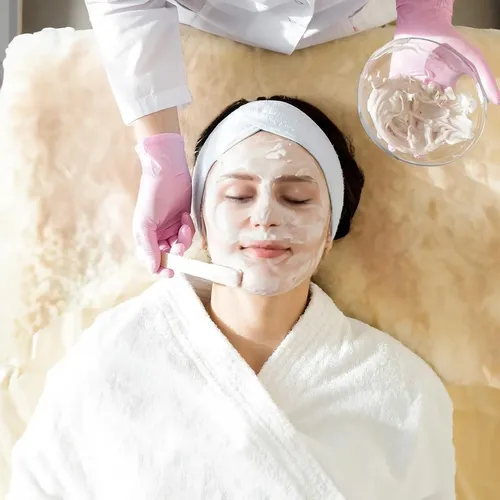 6 Diademas De Microfibra Blanca For El Pelo, Cinta De Prote