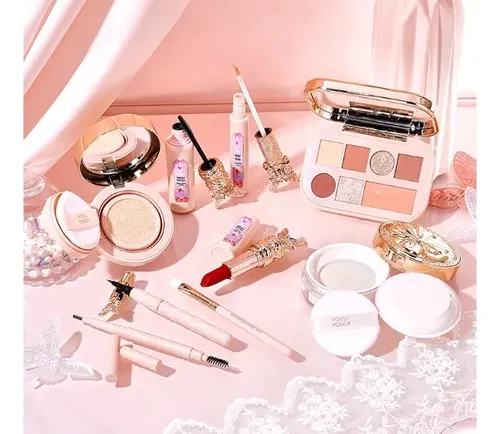 Cosméticos 9 Piezas En Caja/pluma Fija Del Lápiz De Ojos