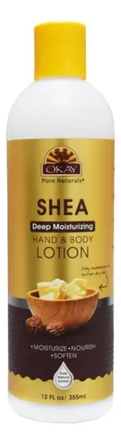Loción Corporal Okay Manteca De Karité 355ml Hidratación Pr