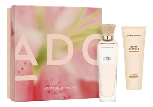 Perfume Agua De Rosas Blancas A. Dominguez Estuche 120ml