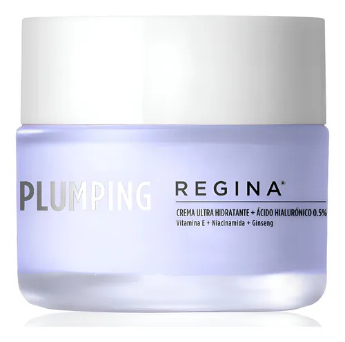 Crema Hidratante Regina Plumping Con Acido Hialuronico 0.5%