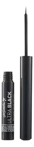 Delineador Líquido Ultra Negro Katalia Pincel Fino