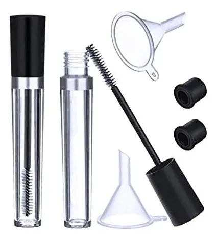 Tubos De Rímel Vacíos Rooruz De 8 Ml Con Varilla Para Pestañ