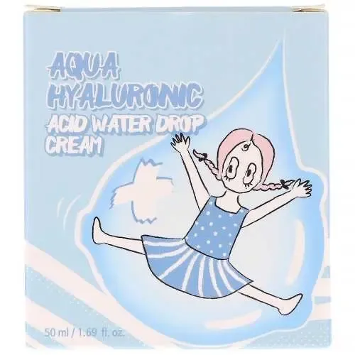 Crema Hidratante Facial Elizavecca Aqua Hyaluronic Ácido Hialurónico 50mL