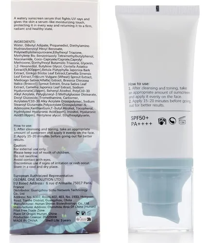 Protector Solar Coreano Spf 50+ Centella 50ml Hidratante