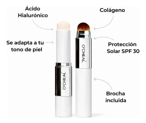 Base De Maquillaje Coreana Viral Ocheal En Barra Con Fps