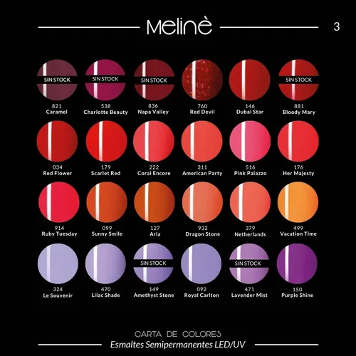 Esmalte Base Coat Gel Uvled Meline