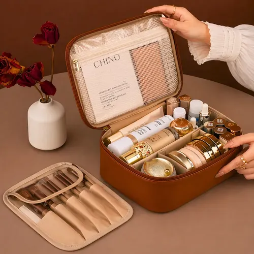 A. Organizador De Maquillaje Impermeable De 24 Cm
