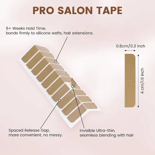 Cinta Para Extensiones Miilye 100 Pestañas, Doble Cara