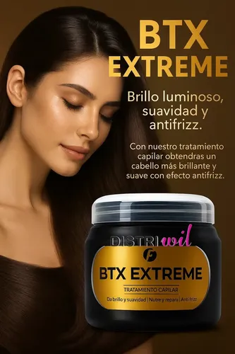 Máscara Baño De Crema Btx Extreme Frilayp Anti Frizz X 240