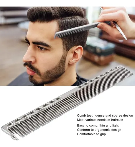 Alta Qualidade Peine De Corte De Pelo De Acero Inoxidable De