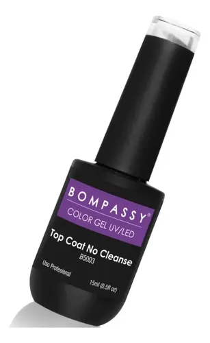 Bompassy Top Coat No Cleanse Color Gel Uv/led X3