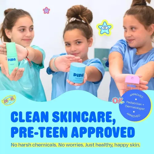 Set Skincare Pipa Start Young 3 Pasos Niñas 8-12 Años