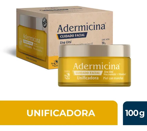 Adermicina Crema Facial Unificadora Anti-manchas 100g Madura Día/noche
