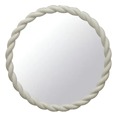 Espejo Cirular Vgo Diseño Moderno Plastico 40cm Colores