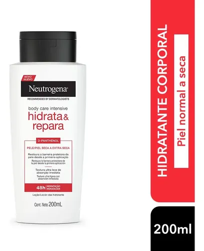 Loción Neutrogena Body Care Intensive Hidrata Y Repara 200ml