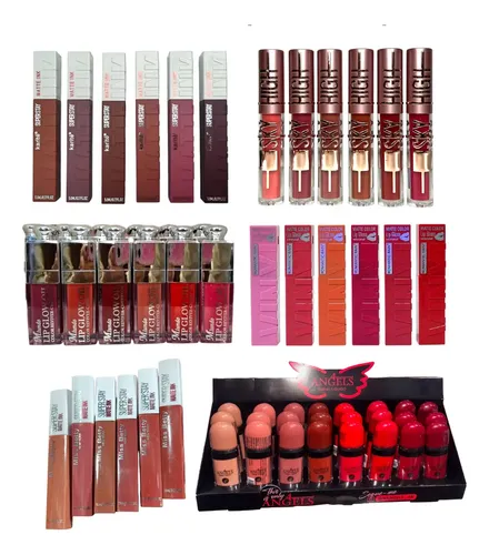 Set Maquillaje X6 Regalo San Valentin Mensaje Personalizado