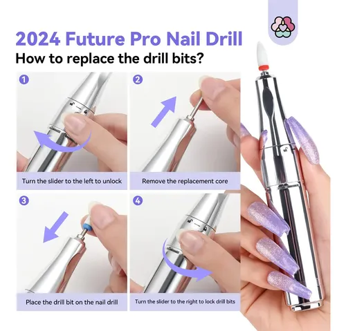 Taladro De Uñas Eléctrico Saviland 2024 Pro Future Tech 4000