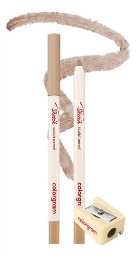 Lápiz Multifuncional Colorgram Sketch Sculpt 02 True Brown
