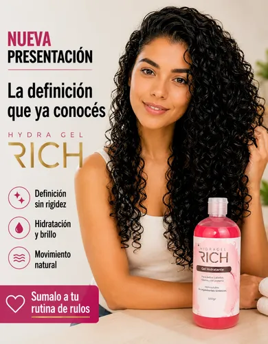 Gel De Rich Cova Para Rulos Metodo Curly Definicion