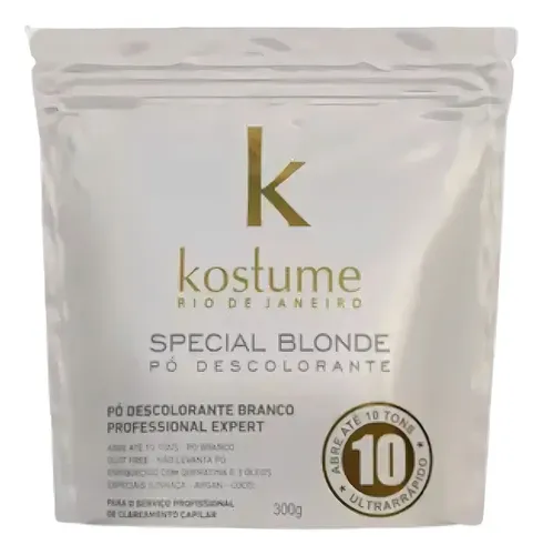 Polvo Decolorante Blanco Special Blonde Kostume X 300gr Tono Sin tono