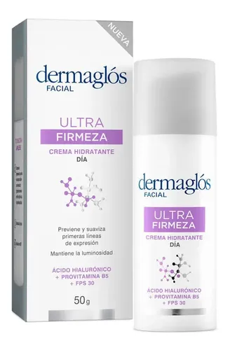 Crema Dermaglós Hidratante De Día Fps30 Ultra Firmeza X 50 G