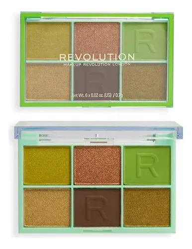 Paleta De Sombra Revolution Its Giving Green