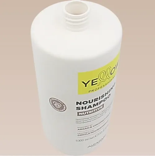 Shampoo Yellow Nutritive Argan y Coco para Cabello Seco y Dañado 1 L