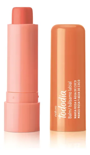 Balsamo Labial Natura Tododia Mango Rosa Y Agua De Coco 2.7g