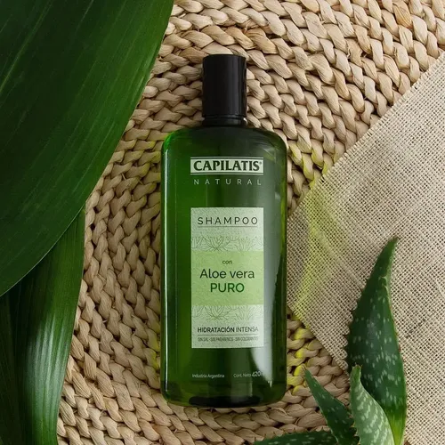 Shampoo Con Aloe Vera 100% Orgánico