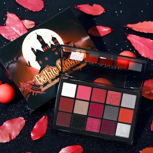 Paleta Sombras Mixta Uncabe Gothic Clown Tendencia Importada