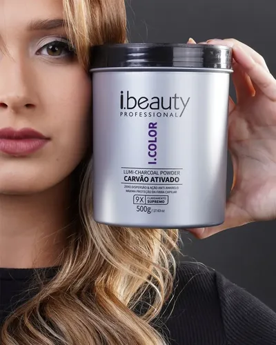 Decolorante I Beauty de Carbón Activado para 9 Tonos y 500 g