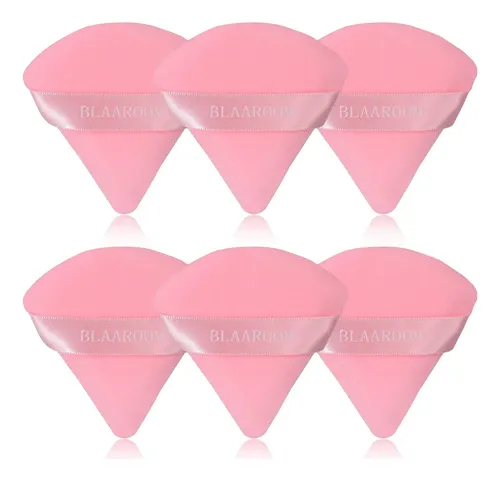 Blaaroom Esponjas De Maquillaje, Algodón, 7cm, 6 Piezas Ad