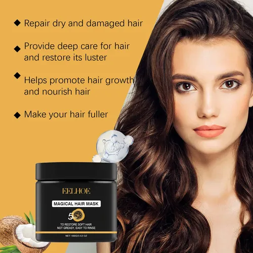 La Mascarilla Capilar Eelhoe Para Cabello Seco Y Dañado  La
