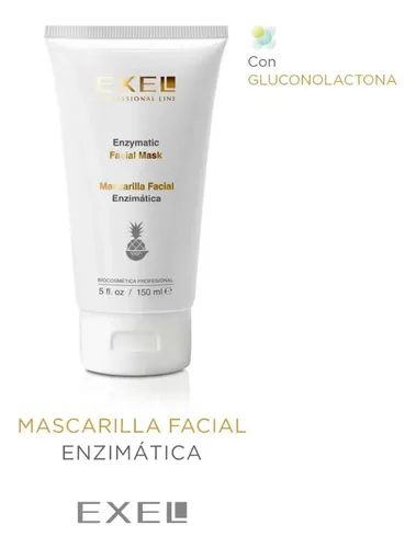 Máscara Facial Enzimática Exfoliante Peeling Exel Tipo de piel Todo tipo de piel