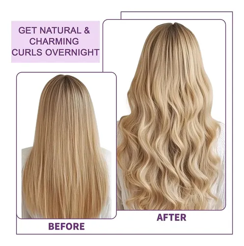 Rulos Para Cabello Sin Calor Posicurly Para Dormir 4 Pzas Co