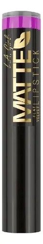 Labial Matte Flat Velvet L.a Girl Acabado Mate Color Giggle