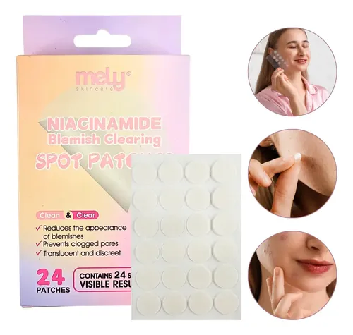 Parches Para Acne Elimina Granitos Y Puntos Negros 24pcs Tipo De Piel Todo Tipo De Piel
