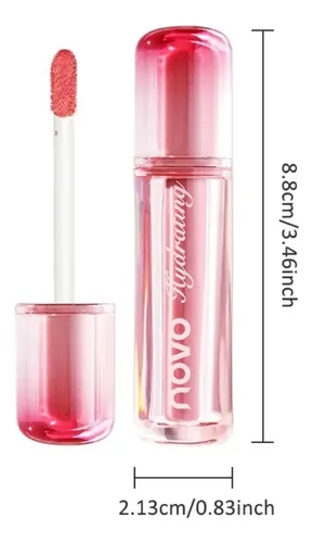 X2 Brillo Labial Hidratante Lipgloss Waterproof Nuevo Brillo